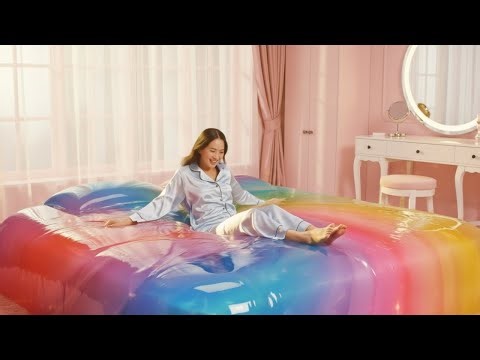 The Most Satisfying Slime Bed Ever… 💦✨Watch This GIANT Slime Bed Move & Melt | Deep Sleep ASMR