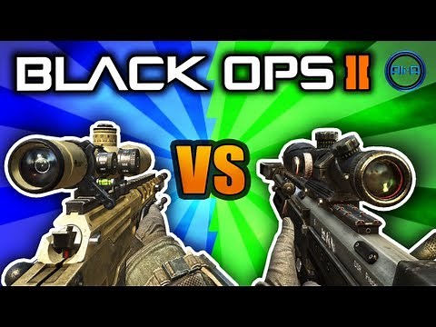Black Ops 2 - DSR 50 vs Ballista Sniper! - Best Bolt Action Sniper! - (Call of Duty BO2 Multiplayer)