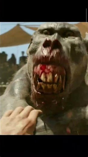 part-2 wild monkey attack on Gladiator 🥶🥶#movie