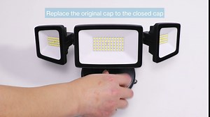 Olafus 60W Flood Lights Dusk to Dawn Outdoor Lighting, IP65 Waterproof LED Security Light with Photocell, 6000LM Dusk Dawn Outside Light, 6500K White Exterior Floodlight for Yard Garden Porch