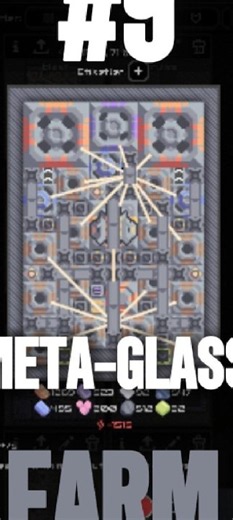 Meta Glass Farm Schematic | Mindustry