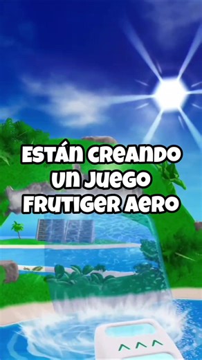 Frutiger Space: Están creando un juego Frutiger Aero #frutigeraero #frutigeraeroaesthetic #aesthetic #frutigerspace #dantexeterno