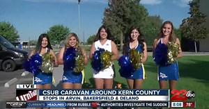 CSUB caravan touring Kern County before academic and athletic year