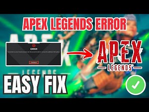 Apex Legends How To Fix Connection To Server Timed Out Code (EASY GUIDE) 2026
