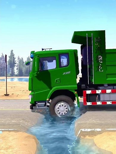 Spintires: MudRunner -x500 Towing a Truck on a Snowy Road Ep43