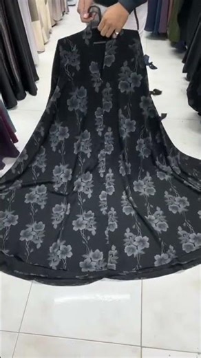 Front open 220 inch flyer Korean nida fabric Self embossed print5 contrast available Lenght 54Width