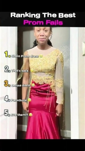 “She ordered a prom dress… but got THIS 💀 Wait till #1 😭”