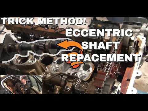 TRICK METHOD! How To Replace Install The VALVETRONIC ECCENTRIC SHAFT N20 N26 N55 With Torque Specs