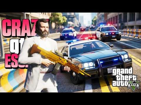 🔴GTA 5 LIVE | CREZY ESCAPE FIVE STAR POLICE CHASE🔴