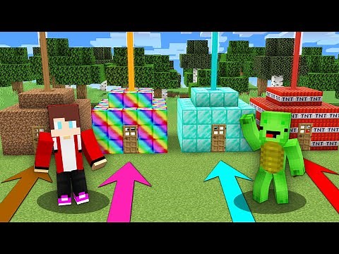 IF YOU CHOOSE THE WRONG HOUSE, YOU DIE in Minecraft Challenge Funny Pranks - Maizen