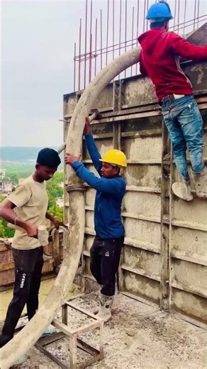 Pipeline | Clamp fitter | Construction Work | Building work #shorts #concrete #truck #ytshorts