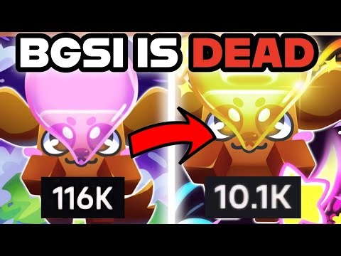 The Sad Downfall of BGSI | Roblox Bubble Gum Simulator infinity