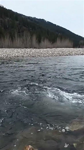 Relaxing running water sound.