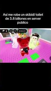 Me robé un skibidi toiket 😱🚽 #roblox