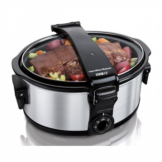 Stay or Go® Portable Slow Cooker - 33461 | HamiltonBeach.com