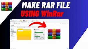 How To Make RAR File | Convert File/Folder To RAR