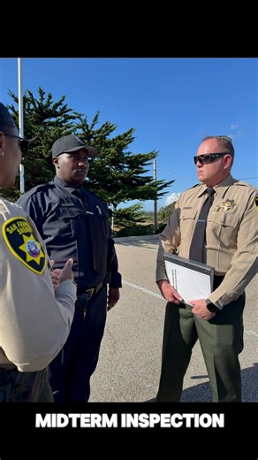 MIDTERM INSPECTION: Basic Police Academy Class 186 #training #lawenforcement #leadership #academy | San Francisco Sheriff's Office