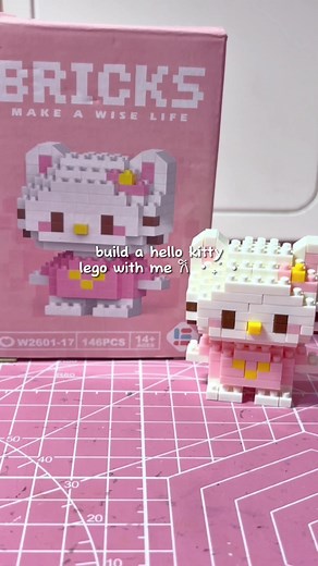 build a hello kitty lego with me! 🎀🤍 #sanrio #hellokitty #mymelody #pompompurin #kuromi #cinnamoroll #diy #craft #crafts #papercraft #paper #asmr #unboxing #creative #blindbag #blindbags #blindbagopening #kawaii #aesthetic #unboxing #kpop #lego #legobuild #building #fyp #foryou #fypシ #xyzbca #xyzcba #zyxcba #foryoupage #tiktok