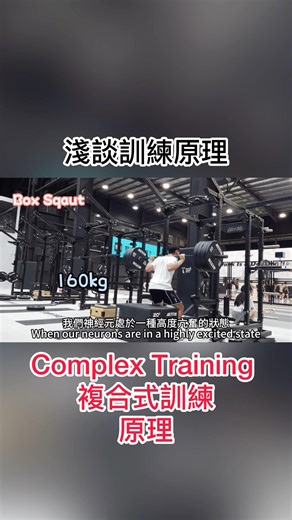 淺￼談訓練原理Complex training復合式訓練A Brief Discussion of Training Principles Complex Training
