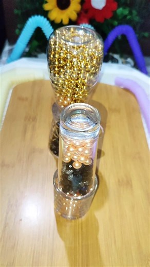 Very Satisfying Beads Reversing and Pour ASMR beads Tower #asmr#trending #beads #relaxing #reverse