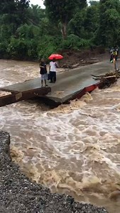 Dominica was hit by torrential rains Saturday causing many rivers to overflow their banks. There was also widespread landslides and washed out bridges. | Barbados Today