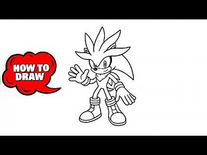 How to Draw Silver the Hedgehog | Easy Step-by-Step Drawing Tutorial