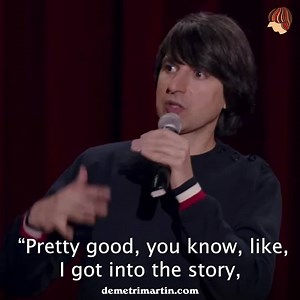 68K views · 1.7K reactions | It's a unique form of art. | Demetri Martin | Facebook