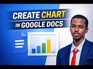 How to Easily Create a Chart in Google Docs | Step-by-Step Tutorial. | Afsomali