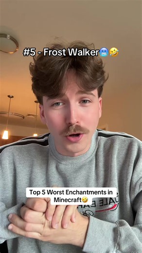 Top 5 Worst Enchantments in Minecraft🤣 | minecraft