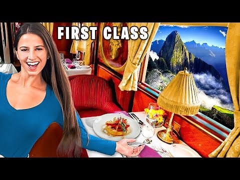FIRST CLASS on Peru’s LUXURY Train to Machu Picchu