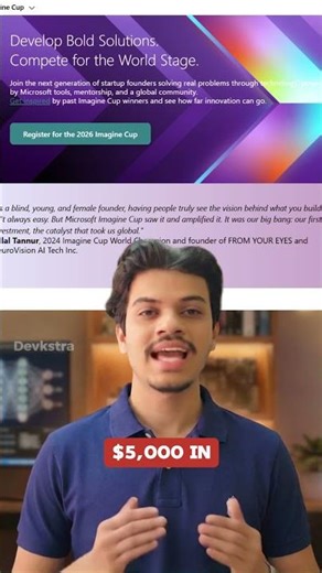 Microsoft Hackathon 2026 — $100,000 Global Prize + $5,000 Azure Credits (College)