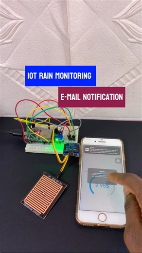 2.3K views · 25 shares | Raindrops Detection with Email Notifications using ESP32 & Blynk IoT Cloud #arduino #engineering #electronics #arduinoproject #electricalengineer #arduinobeginner #programming #uploadideaswithitamar | Upload Ideas with Itamar | Facebook