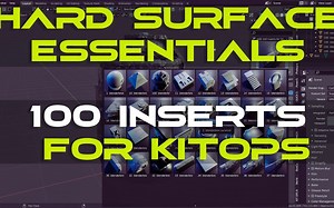 blender 材质插件 kitops 100个例子 【中文字幕】