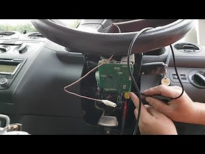 Volkswagen Caddy 2008 airbag light on, code 00588. Fault finding and repair.