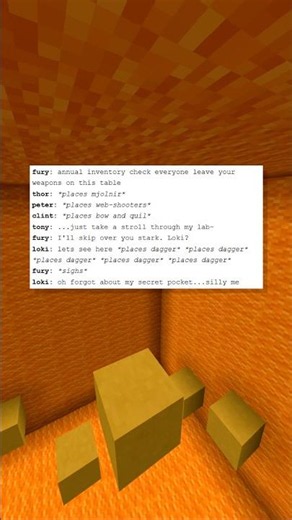 loki has too many daggers 🗡️