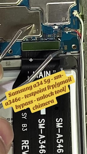 Samsung A34 5G FRP/Gmail Bypass Unlock Tool