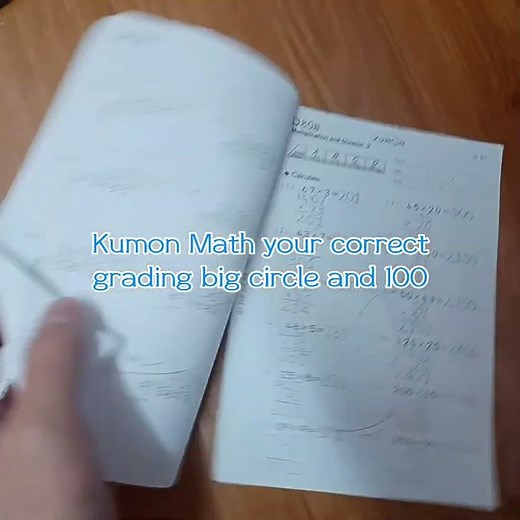Kumon Math grading Part 1