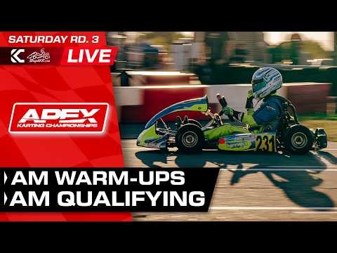 2026 Apex Karting Southeast Championship | Atlanta, GA | Saturday - AM Warm-Ups & Qualifying