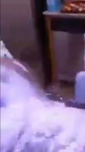 Clown clapping your mom's cheeks