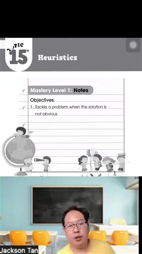 P5 Math Lesson - Heuristics