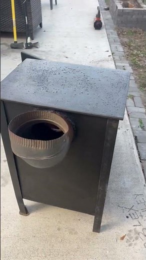 $100 Fisher Papa Bear Wood Stove | Test Burn Before Install