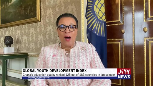 Global Youth Development Index: Ghana's education quality ranked 125 out of 183 countries in the latest index. #JoyNews Watch more of our intriguing content and shows here: https://www.youtube.com/c/myjoyonline | JoyNews