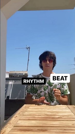 Rhythm vs Beat explained 🎶 #rhythm #music #beat #explanation #mozart #piano #practice