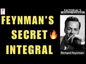 Feynman's Secret Integral Trick | JEE Advanced | Richard Feynman