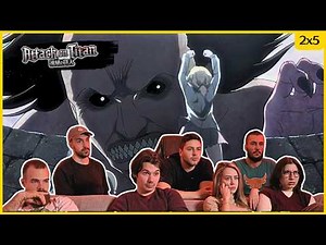 EREN's FIRST KILL! Attack on Titan Season 2x5 Reaction & Review