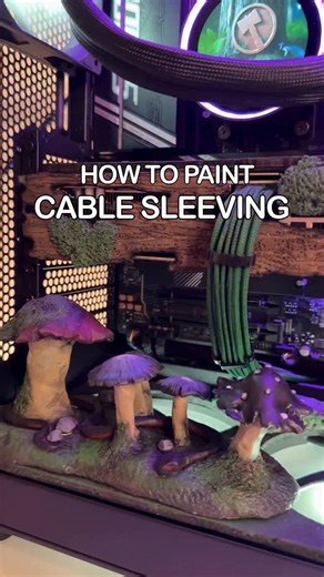 Ironside Computers on Instagram: "A ton of you asked, so here’s a guide on how to paint your own cable sleeving! ✦₊⁺⟡"