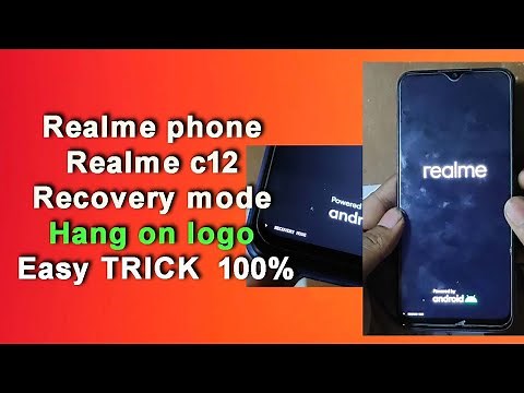 REALME C12 Hang on Recovery Mode | Realme mobile show recovery mode Problem solve Easy trick 100%