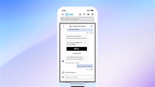 2.5K views · 12 reactions | FIRST LOOK: Agentic Commerce, powered by Agentforce. Personalized shopping for every customer to build loyalty. ❌ Lost shoppers & abandoned carts ✅ Accelerated product discovery ✅ Instant answers ✅ In-chat checkout Be the first to see it at #DF25: https://sforce.co/46fRmG2 | Salesforce | Facebook