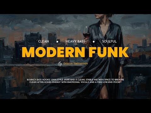 Modern Funk - Electro Funk Mix | Soulful Feel, Clean Vocals, Bass-Forward | 1 Hour