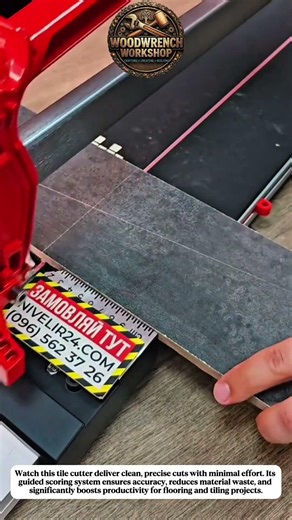 Precision Tile Cutting Machine | Fast & Perfect Straight Cuts Every Time